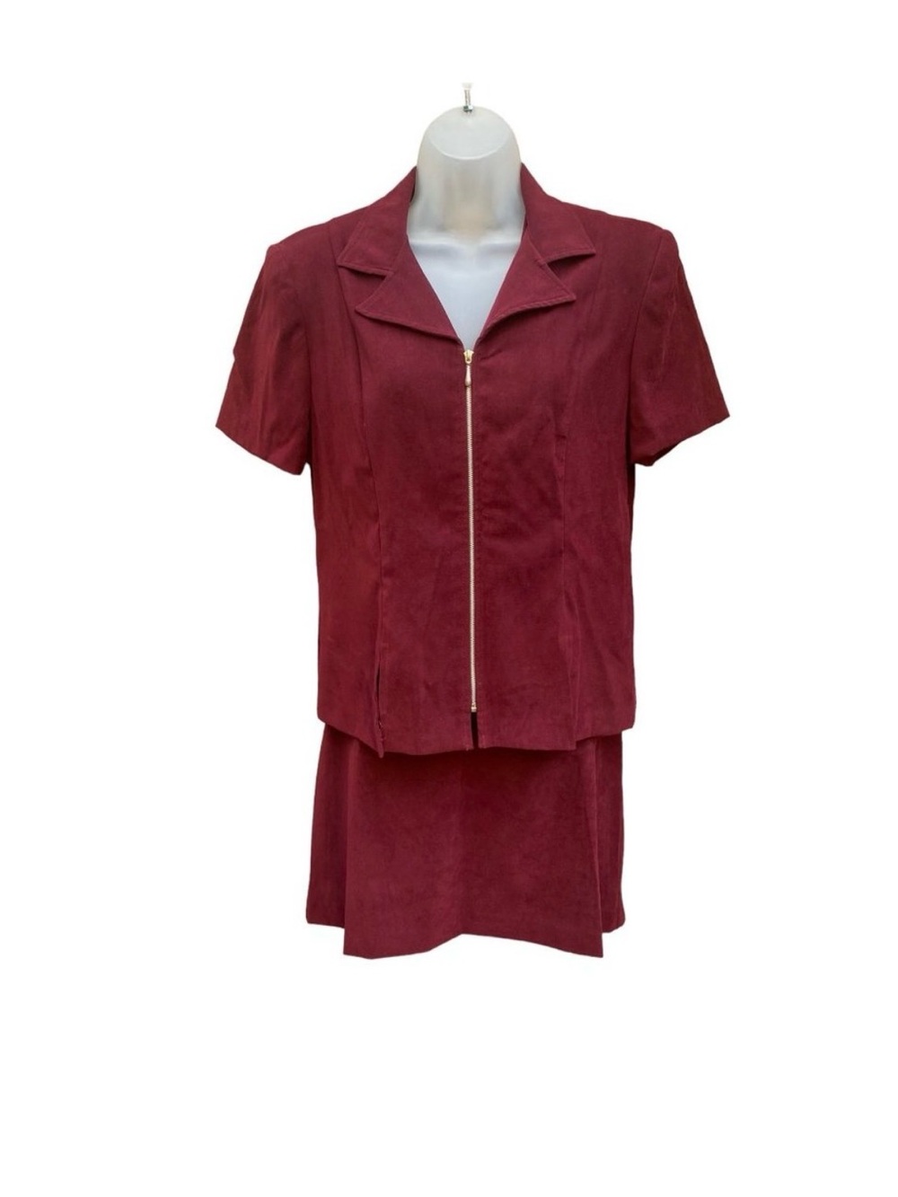 VTG Lisa Jo Y2K Skirt & Blouse Set Classic